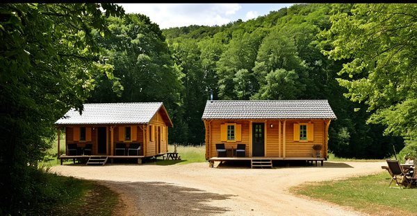 Logement insolite en dordogne : cabanes et caravanes uniques